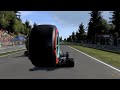 How to destroy Mercedes nicely and without damage on Spa-Francorchamps #3 - F1 2021 Game #Shorts