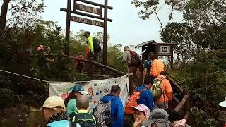 河馬遠足隊   19-11-2017 深屈道起步，經姜山郊遊徑、萬丈瀑、龍仔悟園、南涌村出大澳散。