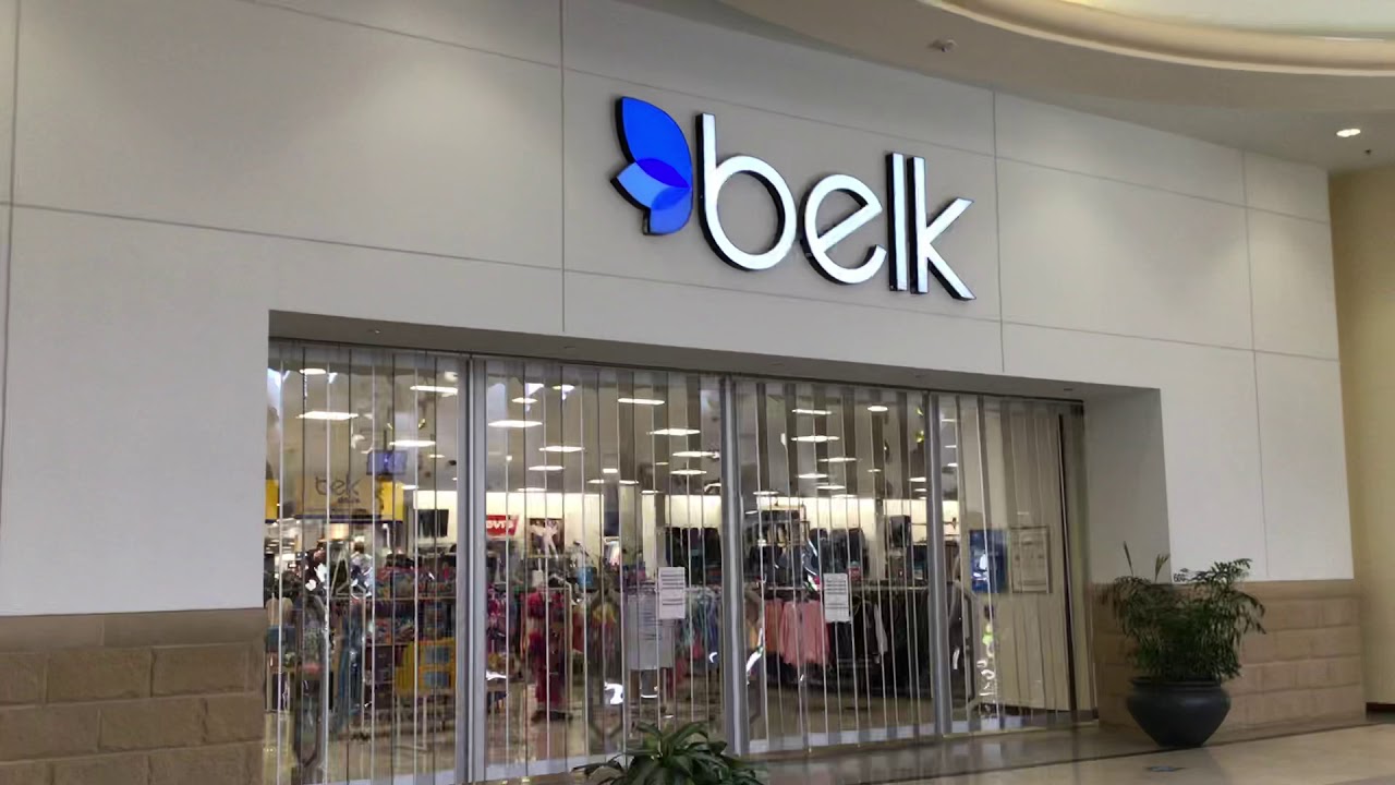 Belk Monroe Crossing Mall In Monroe, NC Is Only One Floor - YouTube