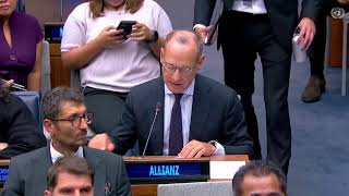 Oliver Bäte, Allianz CEO, addresses United Nations Climate Ambition Summit