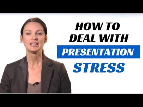How to deal with presentation stress and anxiety How to deal with presentation stress and anxiety