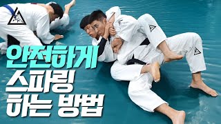 흰띠와 스파링하는 방법 (보이스오버)!