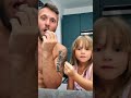 aww she got tricked by her daddy..🥰😍 dankestmemes dankcompilation funnymemes goatmemes