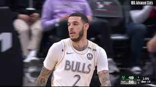 Lonzo Ball | Chicago Bulls vs. Milwaukee Bucks | Full Box Score