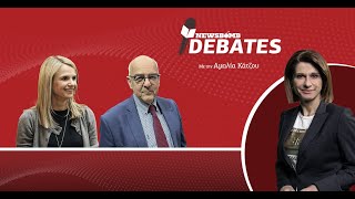 Εκλογές 2023: Μιλένα Αποστολάκη και Μπάμπης Παπαδημητρίου LIVE στα Debates του Newsbomb.gr
