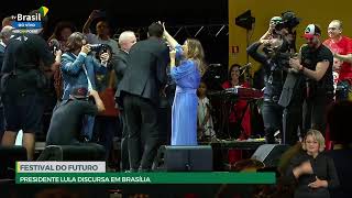 #AoVivo: Presidente Lula discursa no Festival do Futuro