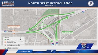 North Split closure coming