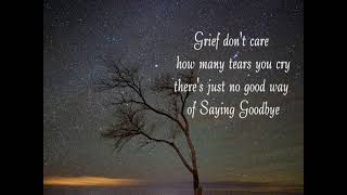 "Saying Goodbye" - Heartbreaking song for a lost, loved one