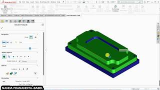 Solidworks CAM #9: Interactive Feature Recognition (Pocket dan Hole) Part 3/3