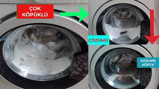 Çamaşır Makinesi Köpük Sorunun Çözümü