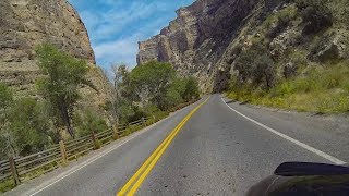 Wyoming Motorcycle Ride: Shell Canyon, Shell to Burgess Junction