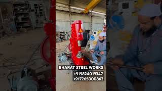 40Kg Pneumatic Air Hammer Demo Without Foundation Working Very Smooth #machine #forging #blacksmith