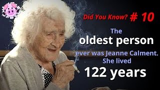 The Oldest Things On The Planet – DID YOU KNOW? #10