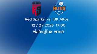 Red Sparks vs. IBK Altos  12/02/2025  17.00 #พ่อใหญ่มาโนชพากย์