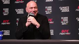 Dana White reacts to UFC Seattle main event and Austin Vanderford being pushed: 'I understand why'