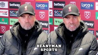 West Ham 3-2 Liverpool | Jurgen Klopp | Full Post Match Press Conference | Premier League