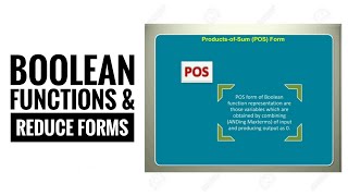 Boolean Functions and Reduce Forms | Guide for Beginners | Computer Science with Python