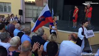 Opening Ceremony - 2018 ECA Canoe Marathon European Championships