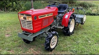 YANMAR YM1510D 4WD Compact Tractor \u0026 1.2 meter Rotavator