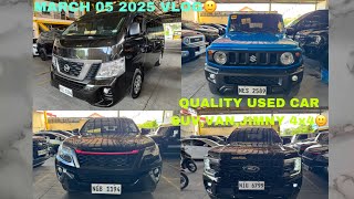 MARCH 05 2025 VLOG🙂QUALITY USED CAR,SUV,VAN🙂