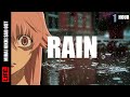 Mirai Nikki Sad Emotional OST with Rain & Thunder