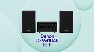 CPW Denon DM 41DAB Hi Fi System 501960