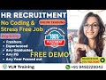 HR Recruitment Training FREE DEMO 02 in Telugu | VLR Training - 9492228043