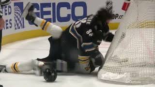 I Witnessed the CRAZIEST Hockey Fight Between Andrew Mangiapane and Brandon Carlo!