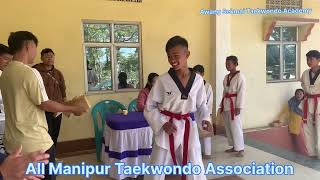 All Manipur Taekwondo Association, Pre Belt Test 2023 at khuman Lampak…!!!