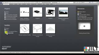 Revit Architectural Tutorial 1 - User Interface