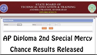 Ap Diploma 2nd Mercy Chance Results Released