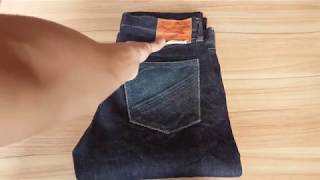 BURGUS PLUS X ONI DENIM 15.5/20Oz โครตเถื่อน แห่งปี2017 (Review Denim รีวิวยีนส์หยุ่น)