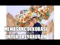 TUTORIAL PASANG DEKORASI BACKDROP ACARA SENDIRI |SIMPEL DAN CEPAT | DEKORASI BACKDROP