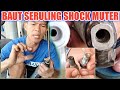 cara mengatasi baut seruling shock muter