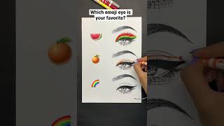 Which eye is the best? 👀😍 #shorts #emoji #drawing #art #eyes #tutorial #creative #artist