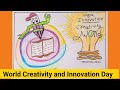 World Creativity and Innovation Day Poster Drawing | Creative Innovative Drawing Ideas Very Easy