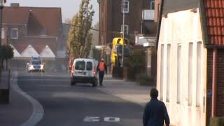 ADAC Hubschrauber landet in der Innenstadt