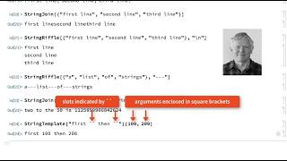 String Patterns and Templates in Wolfram Language Programming