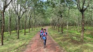 Running @ Ramu (রামু) Rubber Garden (রাবার বাগান), Cox’s Bazar