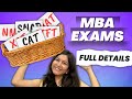 All MBA Entrance Exams [FULL DETAILS]: Exam Dates, Fees, Colleges Accepted, Exam Pattern & More