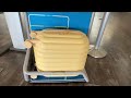 artrips Hardside Luggage Suitcases Set Review, A head turner  But may be hard to clean