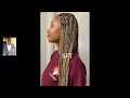 classic knotless braids hairstyle to try in 2025 medium box braids cornrow braids for ladies