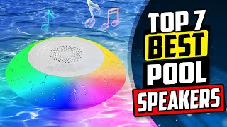 Best Pool Speakers | Top 7 Reviews [2023 Buying Guide]
