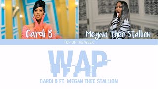 Cardi B - WAP feat. Megan Thee Stallion (Lyrics) (Color Coded Lyrics)