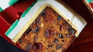 Christmas Cake Recipe - Xmas Cake Recipe - Easy Fruit Cake Recipe