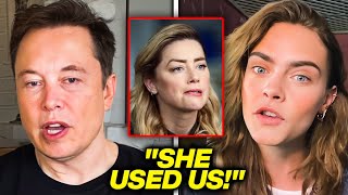 Amber Cheated On Johnny With Elon Musk & Cara Delevigne Simultaneously!