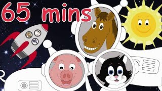 Zoom Zoom Zoom! We're Going To The Moon! And lots more Nursery Rhymes! 65 minutes!
