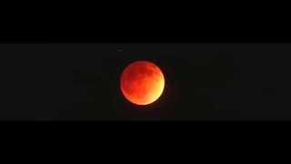 張孟超 lunar eclipse 月全蝕  太極生兩儀 Blood moon April 2014