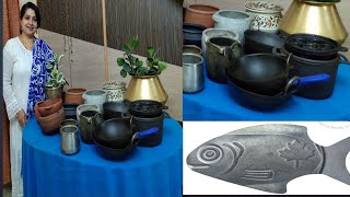 V-193MY ORGANIC COOKWARE | IRON FISH STORY |ನಮ್ಮ ಮನೆಯ ಆರೋಗ್ಯಕರವಾದ ಪಾತ್ರೆಗಳ ಸಂಗ್ರಹ ಹಾಗು ಒಂದು ಸಣ್ಣ ಕಥೆ