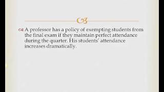 Operant Conditioning Examples